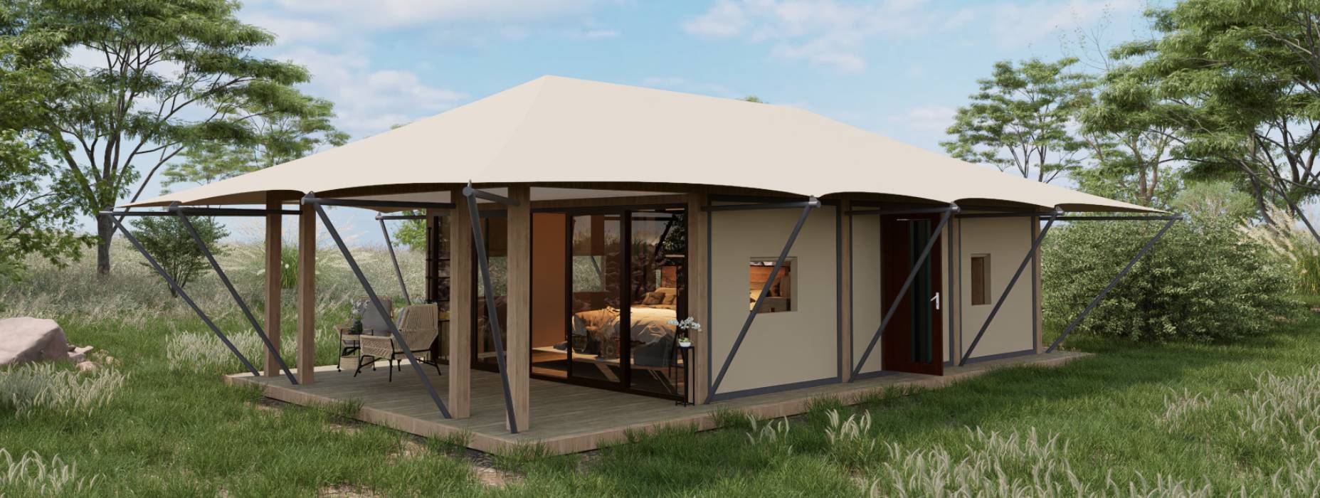 郓城县户外酒店帐篷厂家